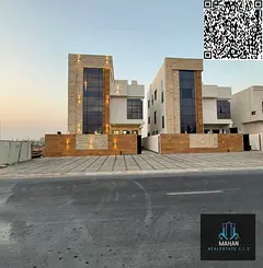 Brand new villa for sale in Ajman Al helio 5 master bedroom hall majlis