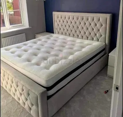 Modern stylish luxury 200*200 super king size bed