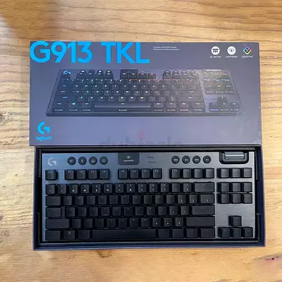 Elevate Your Gaming with the Logitech G913 TKL Mechanical Keyboard!