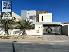 Luxurious commercial villa, large area, consisting of 5 rooms, a maid's room, a council, a hall,