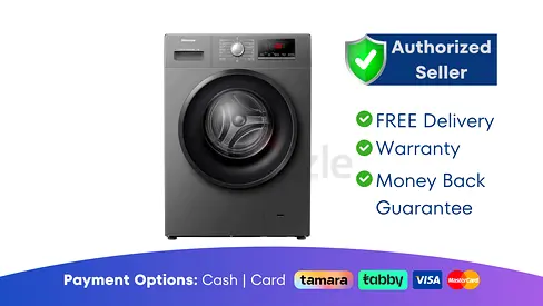 Hisense 9KG Fully Automatic Washing Machine  Brand New | 1 Year Warranty | FREE Delivery | AJM7562