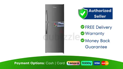 Super General 260L Double Door Refrigerator  Brand New | 1 Year Warranty | FREE Delivery | SHJ75123