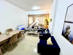 For monthly rent in Al khan area, 2 rooms and a hall with free internet