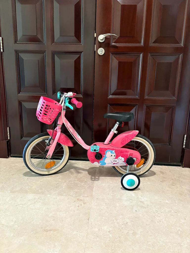 Btwin Unicorn Kids Bicycle 500 Unicorn Btwin 14 Pouces VELO 14