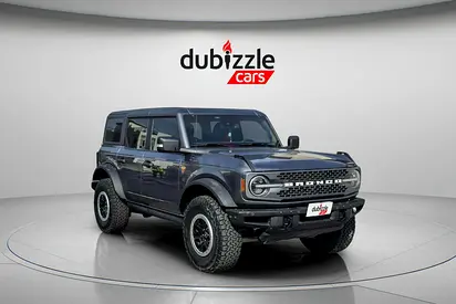 AED 2530/month | 2022 Ford Bronco Badlands | GCC Specs | Ref#377892