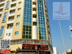For annual rent in Ajman, two bedrooms, a hall, two bathrooms, and a balcony in the Mona Al Rumaila