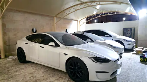 تركيب شاحن منزلي للسيارات الكهربائية لسيارات تسلا وجميع السيارات الكهربائية | موسى سوليوشن الإمارات