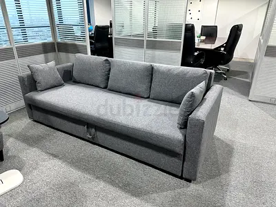 Ikea three seater sofa com bed under storage