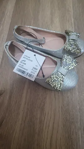 Silver party shoes