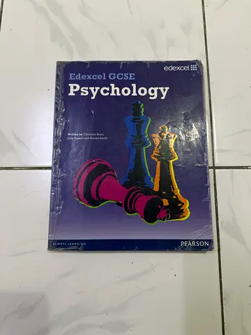 Psychology Edexcel GCSE textbook