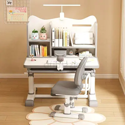 Stylish Childrens Study Desk with Ergonomic Chair