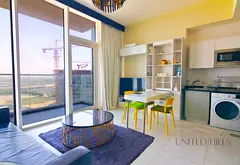 Furnished Studio | Miracle Garden View | By monthly