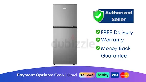 Hisense 264L Top Mount Fridge Freezer  Brand New | 1 Year Warranty | FREE Delivery | AJM7562