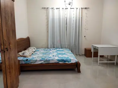 Family room available fully furnished with attached washroom and balcony including electricity