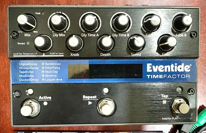 Eventide TimeFactor Powerful Dual Delay + Looper Pedal