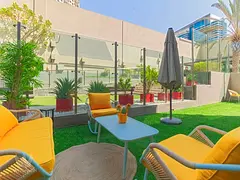 Distress Deal | Urban Retreat with a Private Terrace in the Heart of Business Bay