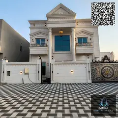Brand New  villa G+2+roof Available For Sale location Ajman all Alia   7 master Bedroom 3 Hall  1 Ma