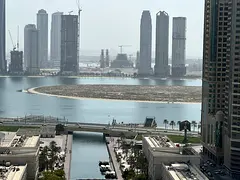 🔹 For Rent in Al Qasba - Sharjah | 3-bedroom family apartment with excellent specifications! 🔹