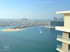 Palm and Marina View | Private Beach Access
