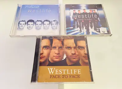 3 Westlife Music CD’s