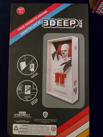 Bring Home the Thrills with IT 3DEEP Movie Display!