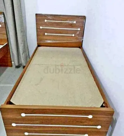Stylish Single Bed with  mattress 90x190 cm Perfect for Any Room!
