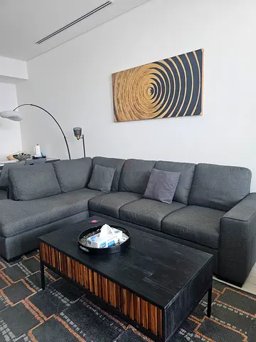 Urgent sale now!Tracy 4 Seater Sofa Corner Grey New Home R Us