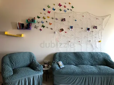 Chic and Cozy Sofa Set with Unique Decor