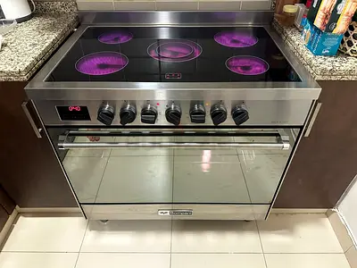Bompani Ceramic Electric Cooker Stove BO683DX 90x60cm