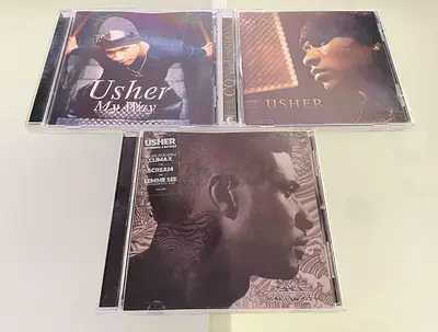 3 Usher Music CD’s