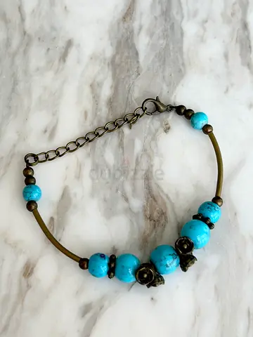 Turquoise colour bracelet