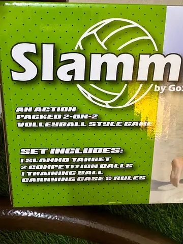 Slammo Go sports beach volleyball ball set