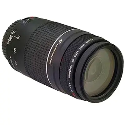 Canon EF 75-300mm Ultrasonic Zoom Lens