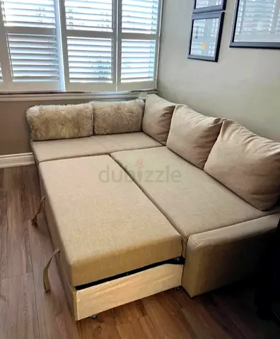 Sofa bed with storage
