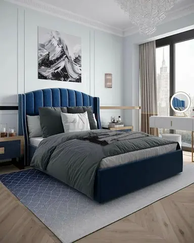 Cozy stylish 200*200 Super king size Bed