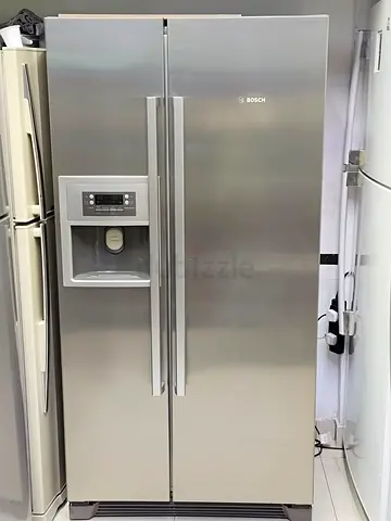 Bosch side by side fridge for sell with water dispenser