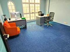 Work-Ready Office with View | Metro Connected | Al Garhoud