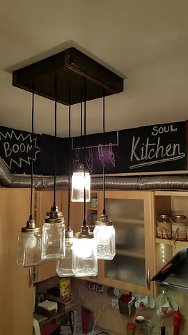 Stylish Hanging Jar Pendant Light for Your Home