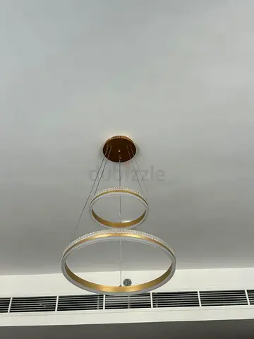 Elegant Double Ring Ceiling Light for a Modern Touch