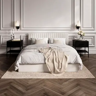 Brand new king size bed storage bed family bed nd medical mattress king bed