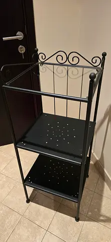 IKEA Ronnskar Shelf Unit Black