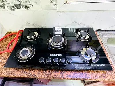 High-Quality Geepas 6-Burner Gas Stove for Sale!