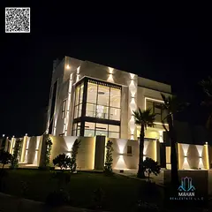 Al Helio 2 6 Bedroom  Hall Majlis Maid  Swimming Pool G+2+roof Central AC   Land Area  3800 Build up