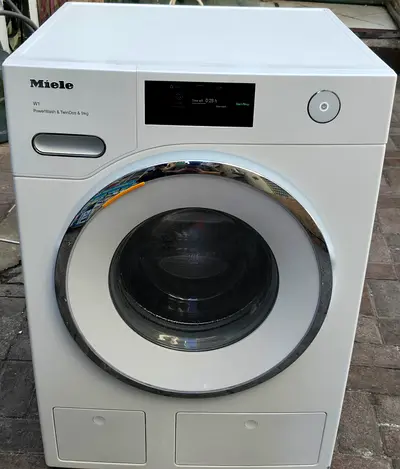 Miele power wash twin dose 9kg washing machine wwr860 wps