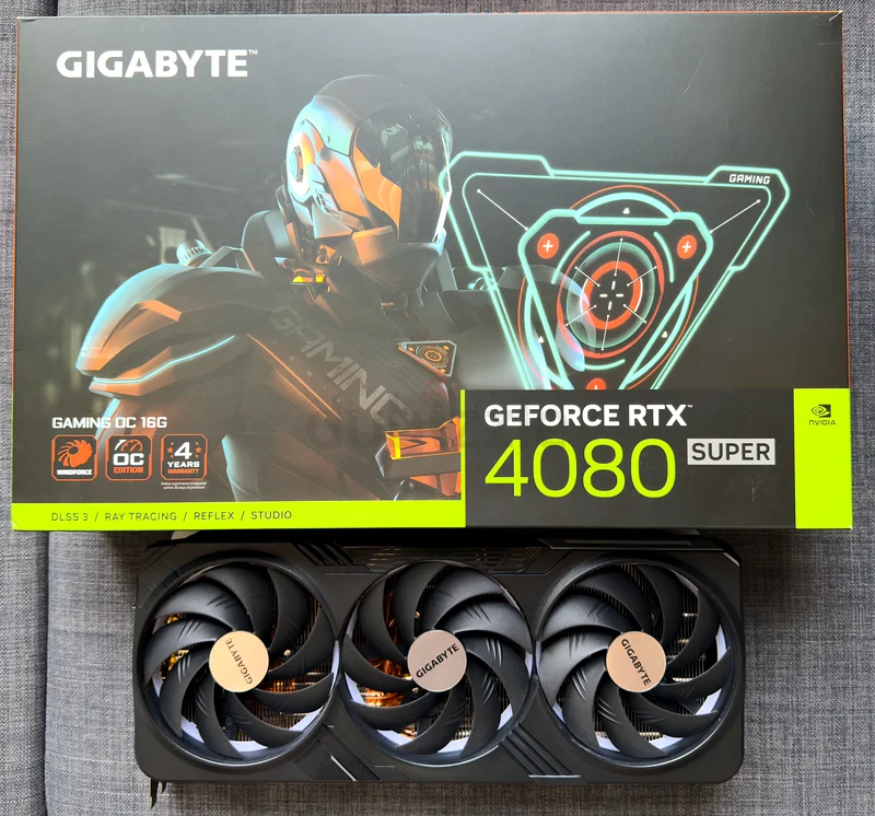 Gigabyte GeForce RTX 4080 Super Gaming OC Under warranty