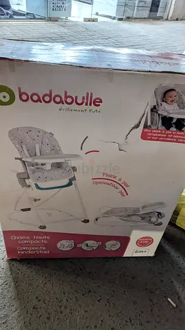 Comfort Meets Convenience with Badabulle High Chair!