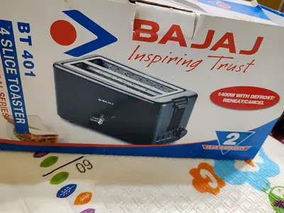 Bajaj 4 Slice Toaster - Perfect for Brunch Plans used