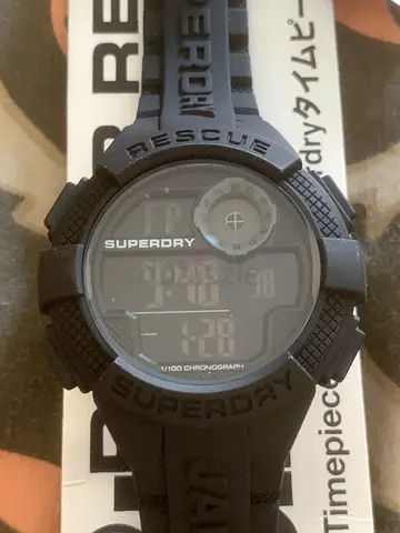 Original New Superdry Digital Watch for men