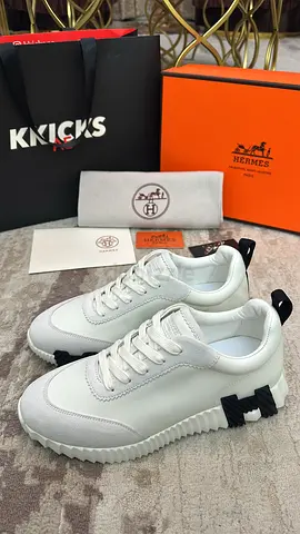 Hermes Bouncing Sneakers ‘White/Black’