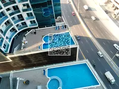 Spacious 2 BHK for Rent in Oasis Tower, Ajman | Full Sea View &amp; Covered Parking